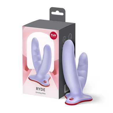 Двойной фаллоимитатор Fun Factory RYDE Purple, лиловый