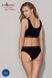 Трусики-сліпи з бавовни та еластаном Passion PS004 PANTIES black, size S