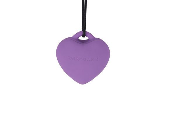 Мінівібратор &laquo;Сердечко&raquo; FairyGasm PleasureStone violet, фіолетовий