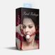Кляп силіконовий Feral Feelings Silicon Ball Gag Red/White, червоний ремінець, біла кулька