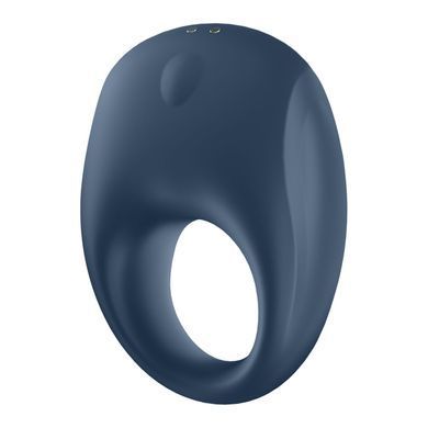 Ерекційне віброкільце Satisfyer Strong One, синє