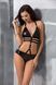 Боді монокіні під латекс LAMIS BODY black L/XL - Passion Exclusive, Черный