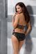 Боді монокіні під латекс LAMIS BODY black L/XL - Passion Exclusive, Черный