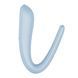 Вібратор для пар Satisfyer Double Classic Light Blue, блакитний