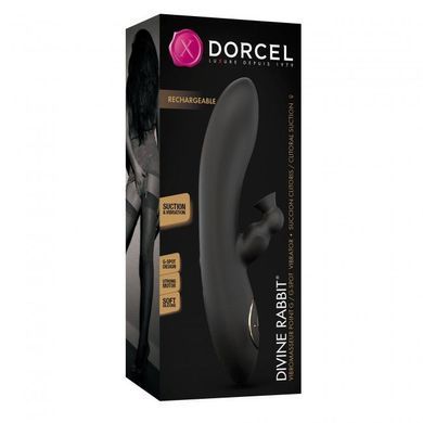 Вакуумний вібратор кролик Dorcel DIVINE RABBIT