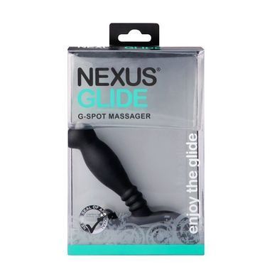 Массажер простаты Nexus Glide Black для новичков, черный