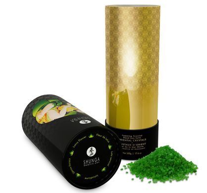 Сіль для ванни Shunga Oriental Crystals Bath Salts ORGANIC &ndash; Lotus Flower, 500 г