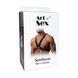Мужская портупея Art of Sex - Spartacus, натуральная кожа, цвет черный, размер L-2XL