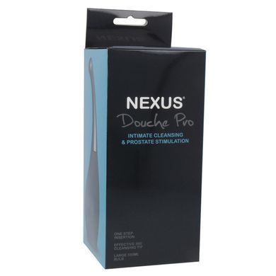 Спринцівка Nexus Douche PRO, об'єм 330мл, для самостійного застосування, Черный