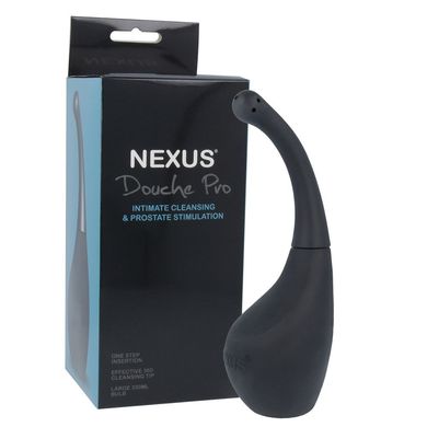 Спринцівка Nexus Douche PRO, об'єм 330мл, для самостійного застосування, Черный