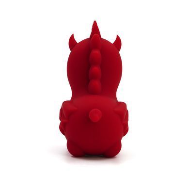 Вібратор-єдиноріжка Unihorn &ndash; Blaze Diablo, пестливий роздвоєний язичок, червоний