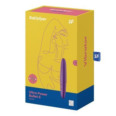 Минивибратор Satisfyer Ultra Power Bullet 6 Violet, фиолетовый