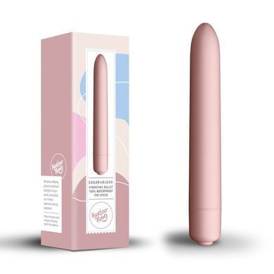 Минивибратор SugarBoo Sugar Blush, бледно-розовый