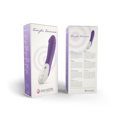 Мощный вибратор Mystim Terrific Truman Purple, фиолетовый