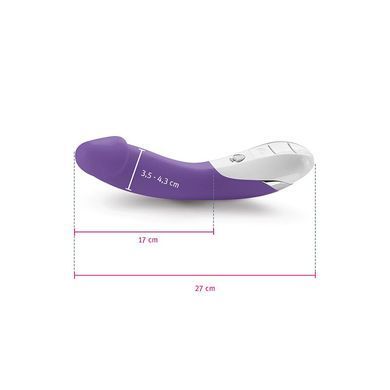 Мощный вибратор Mystim Terrific Truman Purple, фиолетовый