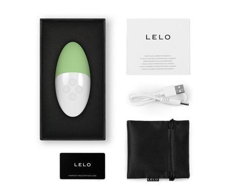 Музыкальный вибратор для клитора LELO SIRI 3 Green, зеленый