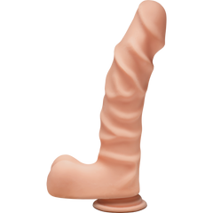 Фалоімітатор Doc Johnson The D - Ragin D - 9 Inch With Balls - ULTRASKYN - White