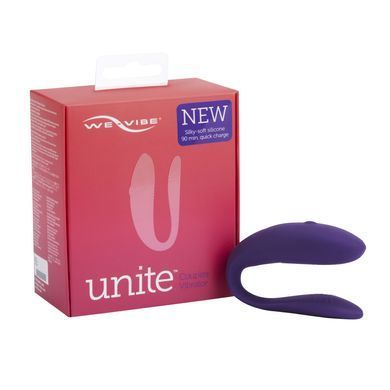 Вібратор для пар We-Vibe Unite Purple, фіолетовий