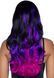 Перука Leg Avenue Allure Multi Color Wig Black/Purple