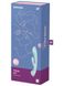 Двосторонній вібратор-кролик Satisfyer Triple Oh Light Blue, 3 мотори