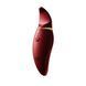Вібратор 2в1 з язичком Zalo &mdash; Hero Wine Red, кристал Swarovski, червоний