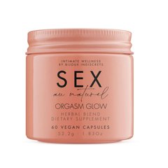 Натуральна харчова добавка для підвищення лібідо Bijoux Indiscrets Sex au Naturel — Orgasm Glow