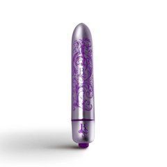 Вибропуля Rocks Off Boudoir RO-90mm Duke of Swoon, фиолетово-серебряная
