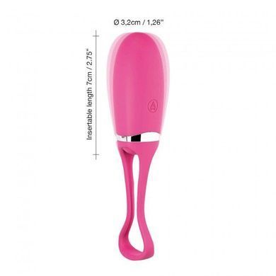 Віброяйце Dorcel Secret Delight Magenta з пультом ДК, рожеве