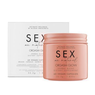 Натуральна харчова добавка для підвищення лібідо Bijoux Indiscrets Sex au Naturel &mdash; Orgasm Glow