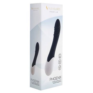 Вибратор S Pleasures Premium Phoenix, черный