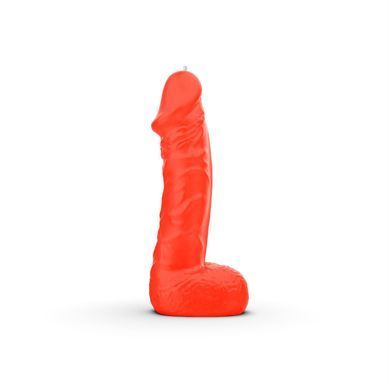 Свічка у вигляді члена Чистий Кайф MEDIUM Orange, помаранчева