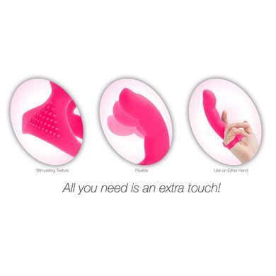 Насадка на палець Simple&True Extra Touch Finger Dong Pink, рожева