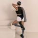Трусики з фіксацією дилдо Strap-On-Me Harness Lingerie Idole - XL - Black