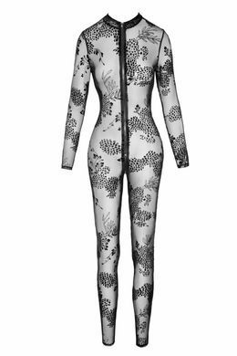 Сетчатый бодистокинг Noir Handmade F237 Long tulle overall, S