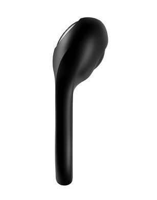 Ерекційне кільце з вібрацією Satisfyer Majestic Duo, чорне