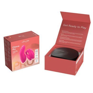 Смарт-вібратор для пар We-Vibe Chorus Pro Electric Pink, рожевий
