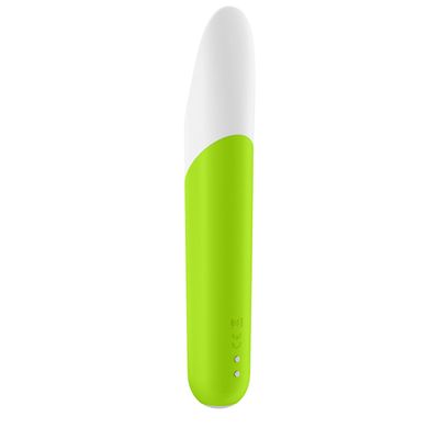 Минивибратор с гибким язычком Satisfyer Ultra Power Bullet 7 Green