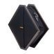 Сумка для секс-іграшок LOCKINK Mysterious Square Kink Bag, чорна, набір для бондажу в комплекті