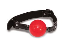 Класичний кляп із кулькою Sex And Mischief - Solid Red Ball Gag