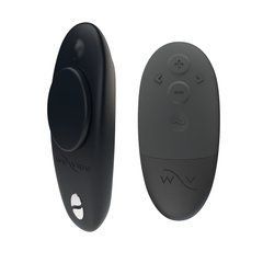 Смарт-вібратор у трусики We-Vibe Moxie+ Satin Black, чорний