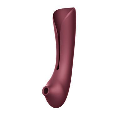 Смартвібратор 3в1 Zalo &mdash; Queen Set Wine Red, бордовий