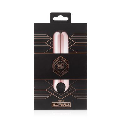 Вибропуля Rosy Gold &mdash; Nouveau Bullet Vibrator, розовый