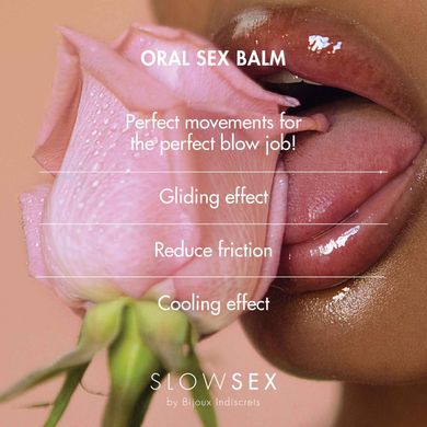 Стимулирующий бальзам для минета Bijoux Indiscrets Slow Sex Oral sex balm