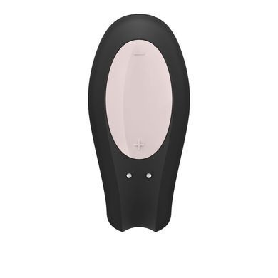Смарт-вібратор для пар Satisfyer Double Joy Black, чорний