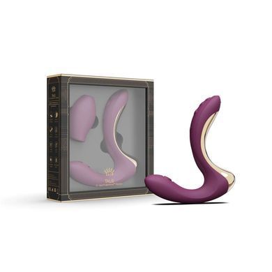 Вибратор-пульсатор с вакуумной насадкой Zalo &ndash; Talis G-Spot PulseWave Vibrator Velvet фиолетовый