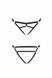 Трусики стрінги з стреп KELIS THONG black S/M - Passion Exclusive
