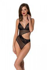 Боді з ажурним ліфом Christa Body black XXL/XXXL &mdash; Passion, Черный