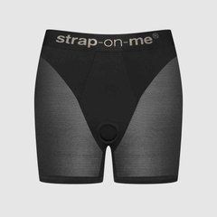 Шорти з фіксацією ділдо Strap-On-Me Harness Lingerie Halo - M - Black