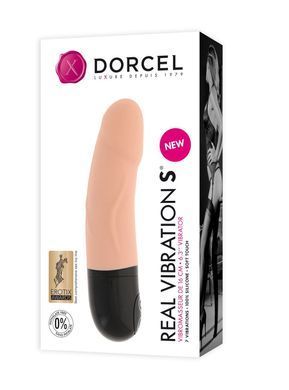 Вібратор Dorcel Real Vibration S Flesh, тілесний