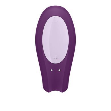 Смарт-вибратор для пар Satisfyer Double Joy Violet, фиолетовый
